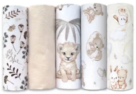 pielucha-pieluszka-flanelowa-5-pak-zestaw-5-sztuk-kolorowe-grube-z-flaneli