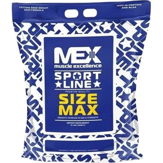 Mex Size Max 6800g - gainer odżywka na masę - smak ciastko z kremem