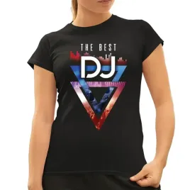 the-best-dj-damska-koszulka-czarna