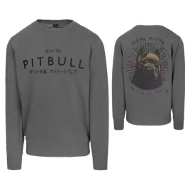 pitbull-west-coast-meski-crewneck-bluza-washed-mt-fuji-szara-xxl
