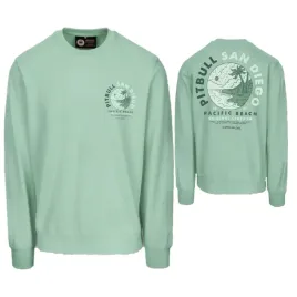pitbull-west-coast-meski-crewneck-bluza-planet-surf-mietowa-m