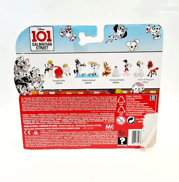 mattel-disney-101-dalmatynczykow-gbm37-gbm38-stan-opakowania-oryginalne