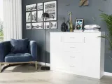 komoda-110cm-szafka-4-szuflady-2-polki-biala-u1-stan-nowy