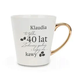 kubek-do-kawy-latte-300-ml-ze-zlotym-uchwytem-z-nadrukiem-na-40-urodziny