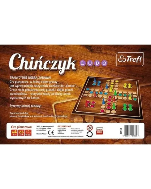 trefl-gra-planszowa-chinczyk-ludo-rodzaj-podstawa