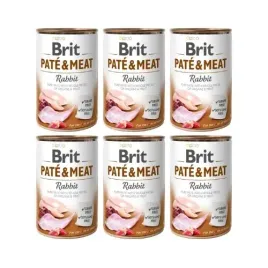 brit-pate-and-meat-krolik-6x400g-mokra-karma-dla-psa