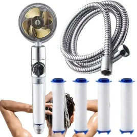 turbo-sluchawka-prysznicowa-wentylator-waz-4xfiltr-oszczedna-napowietrzajac
