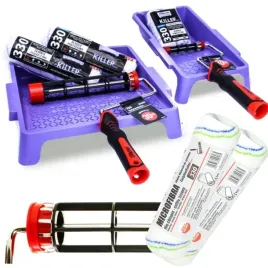 zestaw-malarski-walek-25cm-10cm-krotkie-wlosie-gratis-2xmicrofibra-330