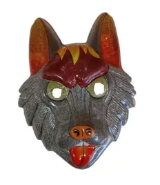 maska-wilk-brazowy-pvc-cm021