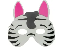 maska-zwierzatka-pianka-pm043-zebra-zoo-sawanna