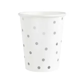 kubeczki-biale-srebne-kropki-6szt-510865-papierowy-jednorazowe-220ml-wieczo