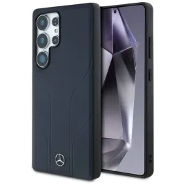 etui-samsung-galaxy-s25-ultra-mercedes-amg-hardcase-leather-debossed-lines