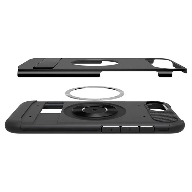spigen-slim-armor-mag-magsafe-iphone-16e-black-dedykowany-model-iphone-16e