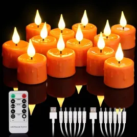 zestaw-12-pomaranczowych-swiec-led-tea-light-z-pilotem-i-timerem
