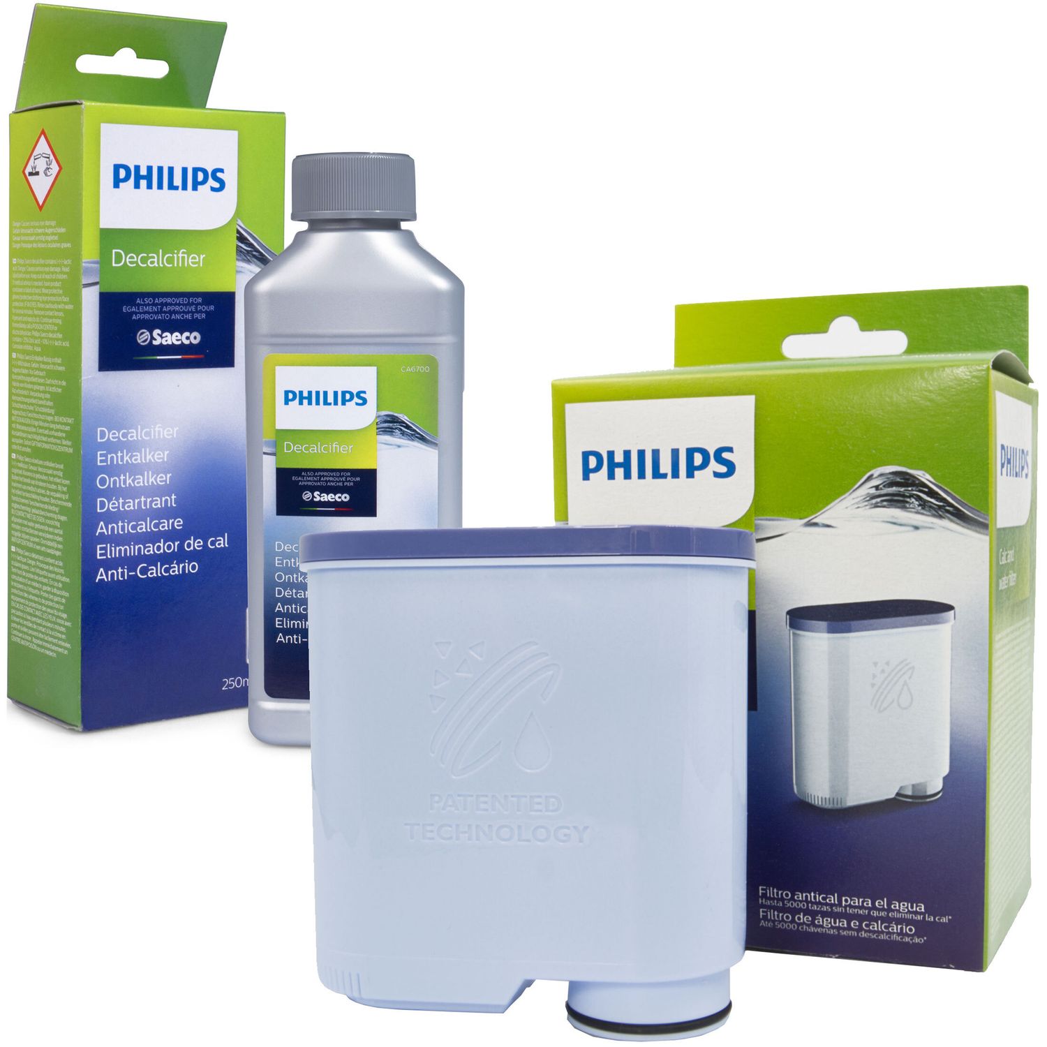 Promocja Filtr wody do ekspresu Saeco Philips CA6903  + Odkamieniacz CA6700/10 wyprzedaż przecena