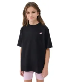 dziewczecy-t-shirt-oversize-4f-4fjwss25ttshf1851-czarny