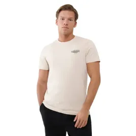 koszulka-meska-t-shirt-4f-4fwss25ttshm1974-kremowy