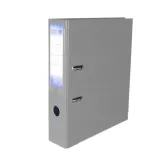 segregator-petite-office-a4-75-mm-szary-stan-nowy