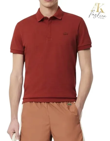 Koszulka Polo Lacoste Smart Paris PH5522 Ciemna Czerwień  r. S