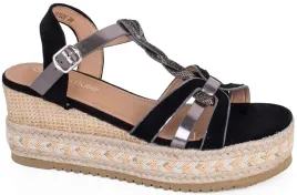 8730-czarne-lekkie-sandaly-espadryle-na-koturnie-wygodne-41