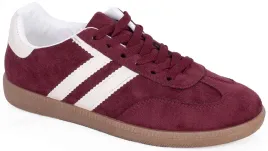 8743-bordowe-trampki-zamszowe-sznurowane-sportowe-sneakersy-36