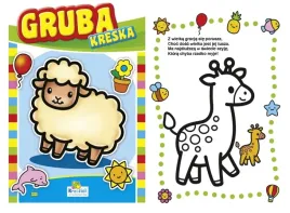 kolorowanka-z-wierszykami-gruba-kreska-owieczka