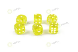kosc-kostka-do-gry-k6-16mm-oczka-przezroczysta-zolta