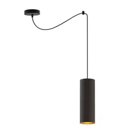 lampa-czarny-pajak-tuba-kaya-t1-gold-z-abazurem-ze-zlotym-wnetrzem