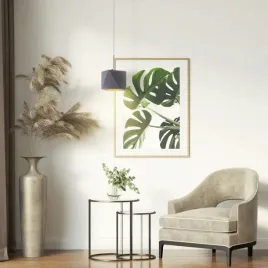 szara-lampa-wiszaca-nad-stol-marita-gold-w-minimalistycznym-stylu