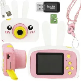 aparat-cyfrowy-dla-dzieci-fotograficzny-40-mpx-3-gry-bialy-krolik-karta-8gb