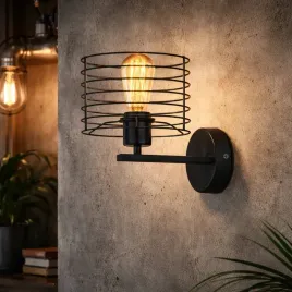 czarna-lampka-scienna-w-stylo-loft-amalia-loft-druciany-kinkiet-scienny