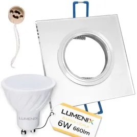 zestaw-oprawa-kwadrat-szklana-lustrzana-zarowka-gu10-led-6w-ciepla