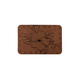 naszywka-skorzana-lew-6-x-4-cm-kwiatek-brazowy