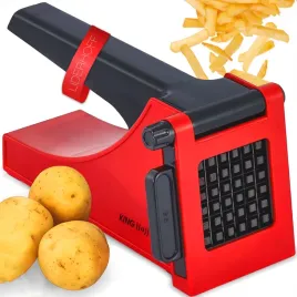maszynka-do-krojenia-frytek-warzyw-owocow-mocne-ostrza-krajacz-kinghoff-red