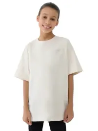dziewczecy-t-shirt-oversize-4f-4fjwss25ttshf1851-kremowy