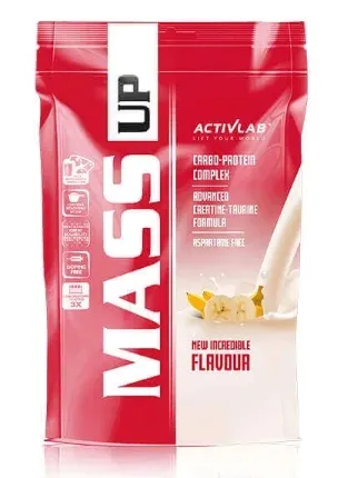 ACTIVLAB MASS UP 5KG BANAN GAINER BIAŁKO WĘGLOWODANY