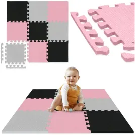 puzzle-piankowe-mata-edukacyjna-dla-dzieci-niemowlat-gruba-skladana-9-szt