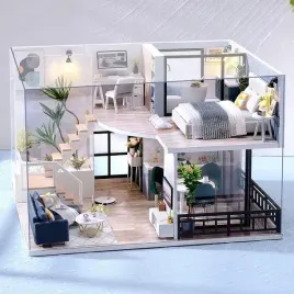 domek-dla-lalek-drewniany-led-pietrowy-retro-model-do-zlozenia-diy-meble
