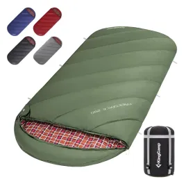 kingcamp-spiwor-zimowy-4-sezony-duzy-flanelowy-dla-doroslych