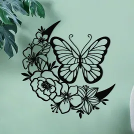 ruelen-metalowy-motyl-dekoracja-scienna-boho-kwiaty