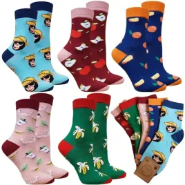 5-x-skarpety-damskie-wesole-smieszne-bawelniane-35-38