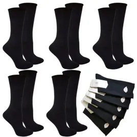 5-x-skarpety-damskie-bezuciskowe-bambusowe-czarne-nieuciskowe-35-38