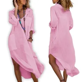 koszula-boho-letnia-sukienka-pareo-narzutka-dluga-plazowa-na-plaze-pink