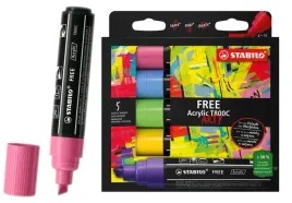 markery-stabilo-free-acrylic-t800c-seaside-set-5-szt-etui-kartonowe