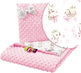 kocyk-do-wozka-poduszka-zestaw-minky-dwustronny-2w1-babymam