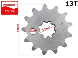 zebatka-sprzegla-shl-13z-srebrna-stalowa-czesc-do-motocykli
