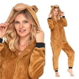 pizama-kombinezon-onesie-do-spania-zimowy-cieply-rozpinany-lew-misiek-r-xxl