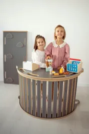 bujak-montessori-3w1-xxl-z-zjezdzalnia-i-blatem-szary