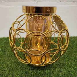 znicz-solarny-kula-metalowy-zloty-h-23-cm-lampion-solarny-fotowoltaiczny