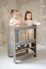kitchen-helper-double-pomocnik-kuchenny-dla-rodzenstwa-szary